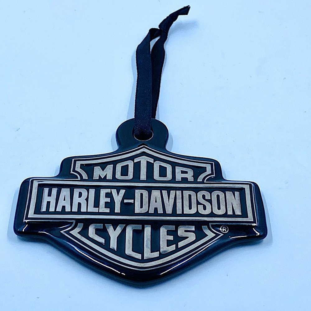 Scarce Harley-Davidson Logo Christmas Ornament